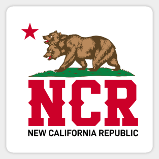 New California Republic Logo Fallout Sticker